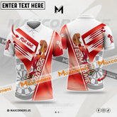 Maxcorners Dart Sport Jersey Mutilcolor Options Personalized Name, Team Name 3D Polo Shirt