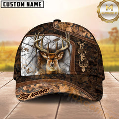 Maxcorners Collab Artist Deer Hunting Camo Ver2 Personalized Hat 3D Printed Multicolor