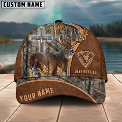 Maxcorners Deer Hunting Cross Camouflage Pattern Multicolor Option Personalized 3D Cap