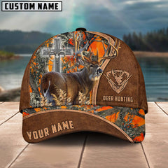 Maxcorners Deer Hunting Cross Camouflage Pattern Multicolor Option Personalized 3D Cap