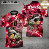 Maxcorners Billiard Lightning Shark Yin-Yang 8 & 9 Ball Multicolor Customized Name, Team Name 3D Shirt