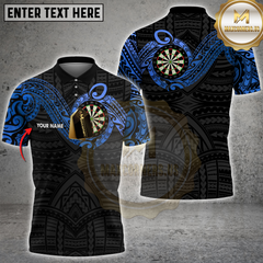 Maxcorners Tribal Golden Darts Multicolor Customized Name, Team Name 3D Shirts