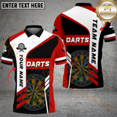 Maxcorners Darts Sport Dartboard Multicolor Customized Name, Team Name 3D Shirts