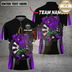 Maxcorners Darts Bull Strength Multicolor Customized Name, Team Name 3D Shirts