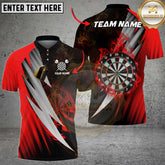 Maxcorners Grim Reaper Skull Dartboard Multicolor Options Personalized Name, Team Name 3D Shirt (4 Colors)