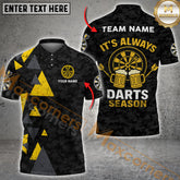 Maxcorners Dart Beer Time Camo Style Multicolor Options Personalized Name, Team Name 3D Shirt (4 Colors)