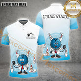 Maxcorners Bowling Doctor Ball Multicolor Options Personalized Name, Team Name 3D Shirt (4 Colors)