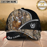 Maxcorners Buck Deer Forest Camo Multicolor Options Personalized Name 3D Cap