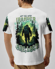 Maxcorners Not All Who Wander Are Lost Bigfoot All Over Print LM2101