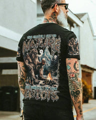 Maxcorners The Closer I Get To Nature Bigfoot All Over Print LM2101