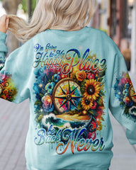 Maxcorners Going To My Happy Place Compass All Over Print LM2101