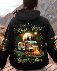 Maxcorners Cold Air Dark Night Warm Fire Camping All Over Print LM2101