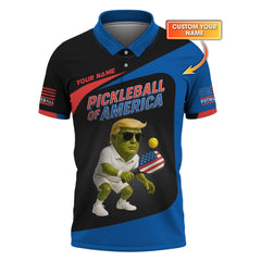 Maxcorners Trump Pickleball of America, Custom Name Pickleball Outfits Men, Pickleball Uniforms LM0509