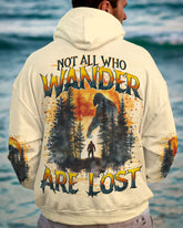 Maxcorners Not All Who Wander Are Lost Bigfoot All Over Print LM2101