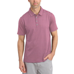 Maxcorners Breast Cancer Pattern Golf Shirt, Pink Golf Shirt, Golf Gift For Golfers, Breast Cancer Golf Shirt