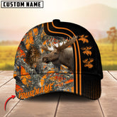 Maxcorners Moose Hunting Camouflage Dotted Pattern Personalized Cap 3D Printed Multicolor (6 colors)