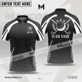 Maxcorners Customized Name Premium Golf Multicolor Custom 3D Polo Shirt (4 Colors)