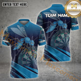 Maxcorners Darts Angry Mossies Strike Multicolor Options Personalized Name, Team Name 3D Shirt (4 Colors)