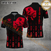 Maxcorners Moutain Special Billiard Jersey Multicolor Options Personalized Name, Team Name 3D Polo Shirt (4 Colors)