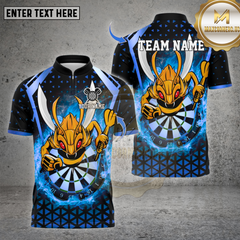 Maxcorners Darts Shirt Bee Dartboard Multioptions Personalized Name, Team Name Unisex 3D Shirt (4 Colors)