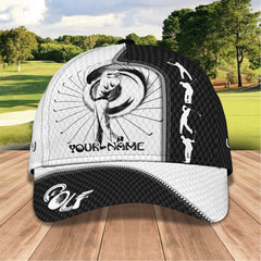 Maxcorners 3D Classic Cap Golf Personalized Name Cap LM0402