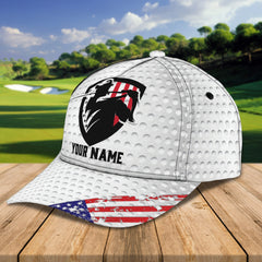 Maxcorners 3D Classic Cap Golf Personalized Name Cap 80 LM0402