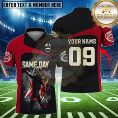 Maxcorners Rugby Game Day Football Multioptions Customized Name, Team Name 3D Shirts