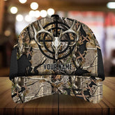 Maxcorners Premium Filipo All Hunting Deer Personalized Hats 3D Multicolored