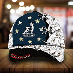 Maxcorners The Best Deer Hunting Star Camo Pattern 3D Multicolor Personalized Cap