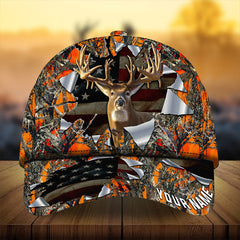 Maxcorners Premium Best Gash Old Flag Camo Pattern 3D Multicolor Personalized Cap