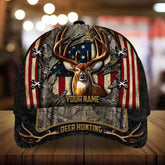 Maxcorners The Best Unique Deer Hunting Personalized Hats 3D Multicolored