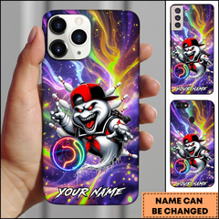 Maxcorners Bowling Phonecase Neon Ghost Street Style Personalized Name 3D Phone Case