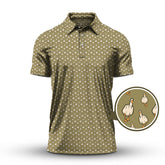 Maxcorners Duck You Pattern Golf Polos, Crazy Golf Shirts, Funny Golf Gift For Men