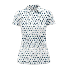 Maxcorners Dachshund Golf Shirt For Golfer, Funny Pattern Golf Shirt, Dog Golf Shirt, Golf Gift For Men