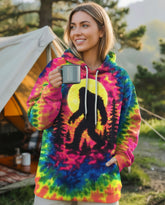 Maxcorners Bigfoot In The Forest Pink Purple Swirl All Over Print LM1601