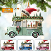 Maxcorners Christmas Car Home Decor Christmas Ornament, Personalized Ornament 2D Flat LM2211
