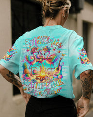 Maxcorners Making Memories One Campfire At A Time Flamingo All Over Print LM2101