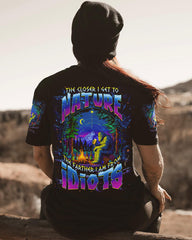 Maxcorners The Closer I Get To Nature Bigfoot All Over Print LM1601