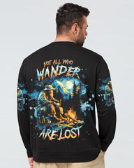 Maxcorners Not All Who Wander Are Lost Bigfoot All Over Print LM2101