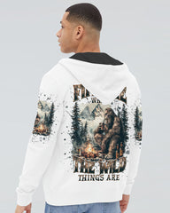 Maxcorners Find Me Where The Wild Things Are Bigfoot All Over Print LM2101