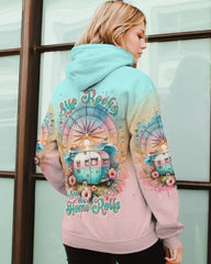 Maxcorners Life Rocks When Your Home Rolls Compass All Over Print LM2101