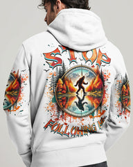 Maxcorners Stop Following Me Bigfoot All Over Print LM1601