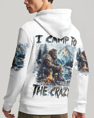 Maxcorners (Hot Deal) I Camp To Burn Off The Crazy Bigfoot All Over Print LM1601