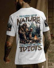 Maxcorners The Closer I Get To Nature Bigfoot All Over Print LM2101