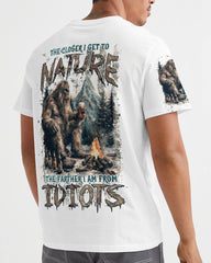 Maxcorners The Closer I Get To Nature Bigfoot All Over Print LM2101