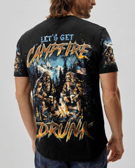 Maxcorners Let's Get Campfire Drunk Bigfoot All Over Print LM1601