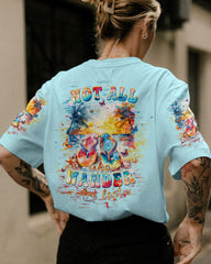 Maxcorners Not All Who Wander Are Lost Flip Flops All Over Print LM2101