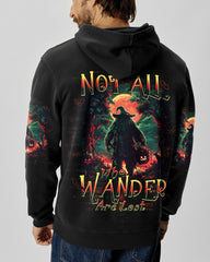 Maxcorners Not All Who Wander Are Lost Bigfoot Halloween All Over Print LM2101