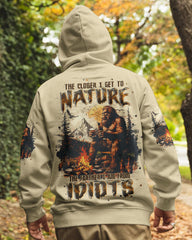 Maxcorners The Closer I Get To Nature Bigfoot All Over Print LM2101