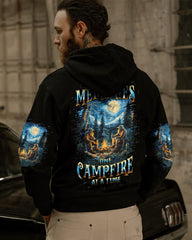 Maxcorners Making Memories One Campfire At A Time Bigfoot All Over Print LM2101